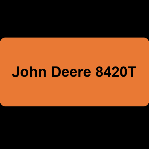 John Deere 8420T